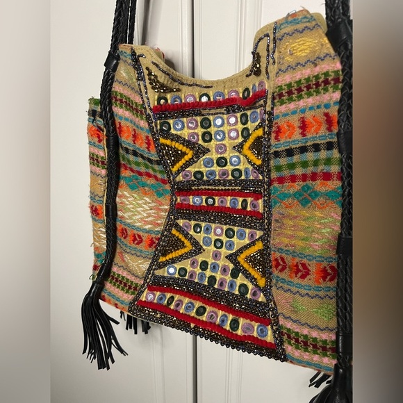 Big Buddha Beaded Tote Bag - Picture 5 of 9